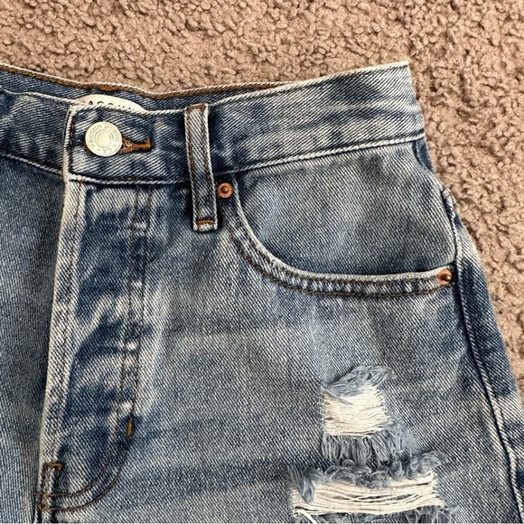Pacsun Vintage High Rise Denim Short Womens 25 - Picture 4 of 11